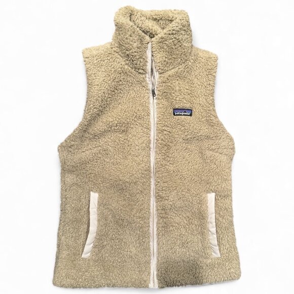Patagonia Los Gatos Fleece Vest – Women’s Small – Tan – Excellent Condition - Picture 2 of 7